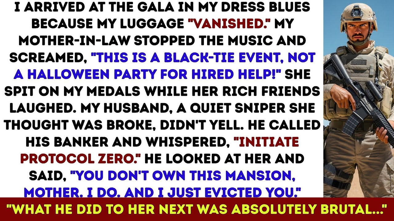 MIL Insulted My Army Uniform—Her Billionaire Sniper Son Cut Her Off From Family Wealth Forever