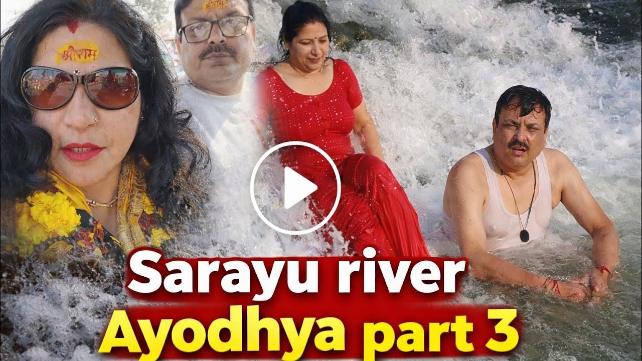 Saryu nadi pe ye expected nhi tha😯😯 last day at Ayodhya | Family Vlog