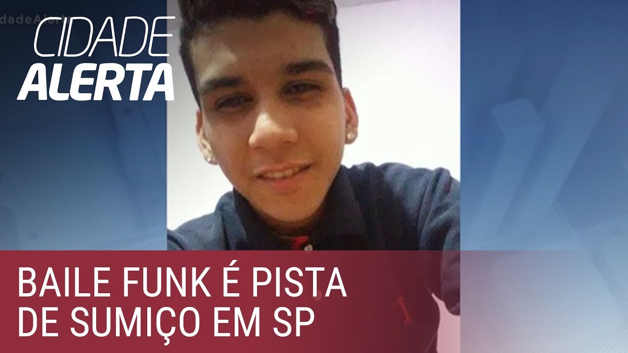 Caso Andrey: vídeo em baile funk é a única pista do sumiço