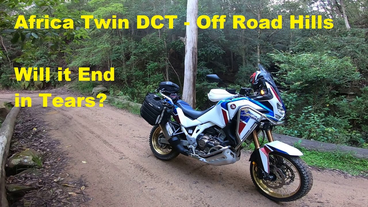 Africa Twin DCT Off Road Down Hill — закончится ли все слезами?