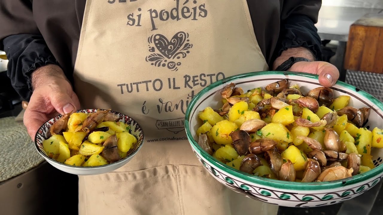 Patatas al ajillo