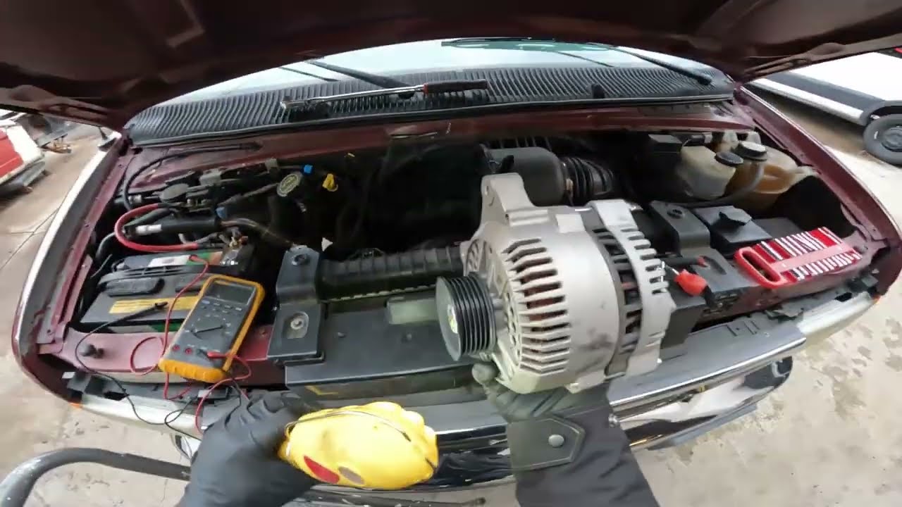 Замена генератора Ford E150, E250 и E350