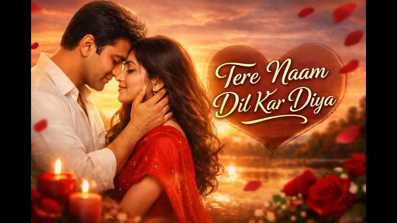 Tere Naam Dil Kar Diya 💖 | Full Romantic Song 2026 | 90’s Bollywood Vibe Love Song