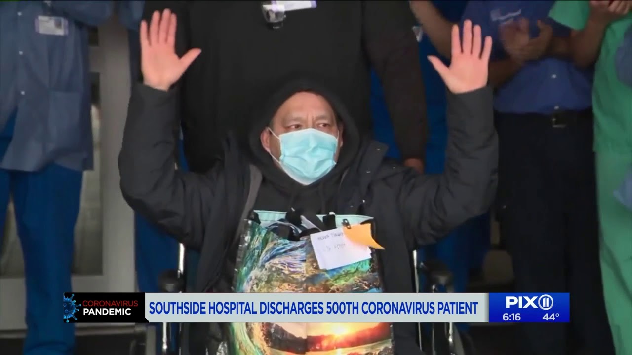 Southside Hospital discharges 500th coronavirus patient