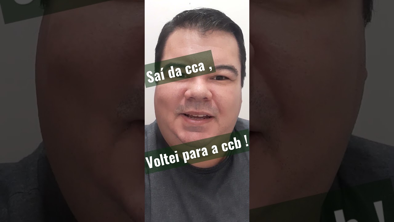 Sa&iacute; da CCA ,voltei para a CCB.#shorts