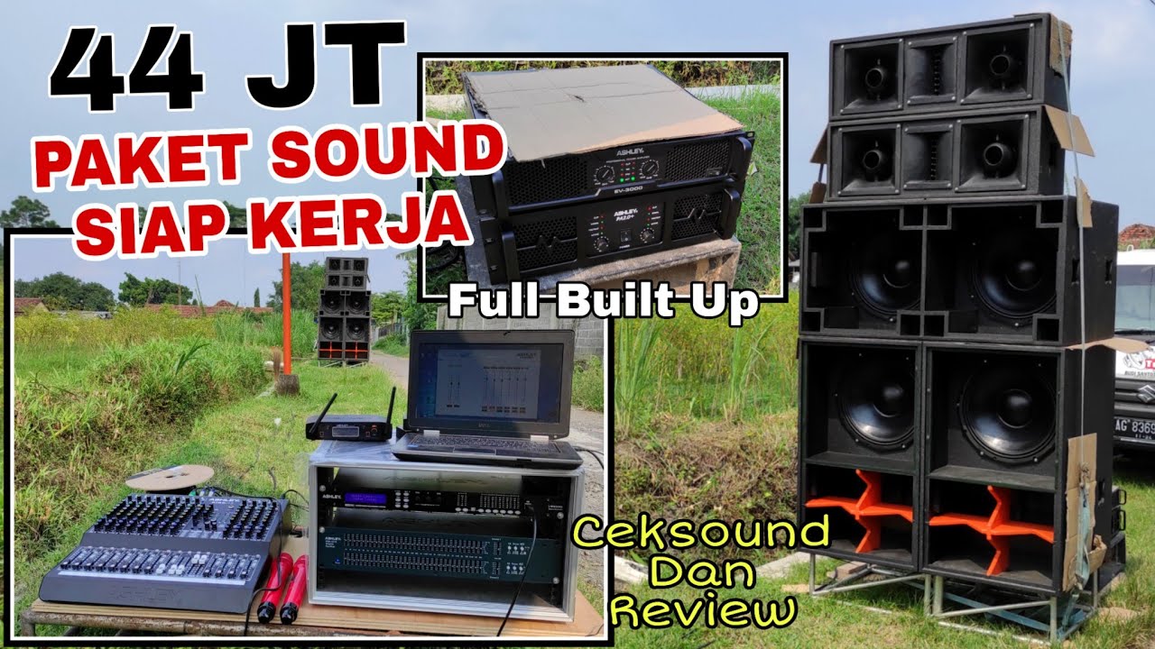 PAKET SOUND SYSTEM 44JT || SIAP JOB HAJATAN