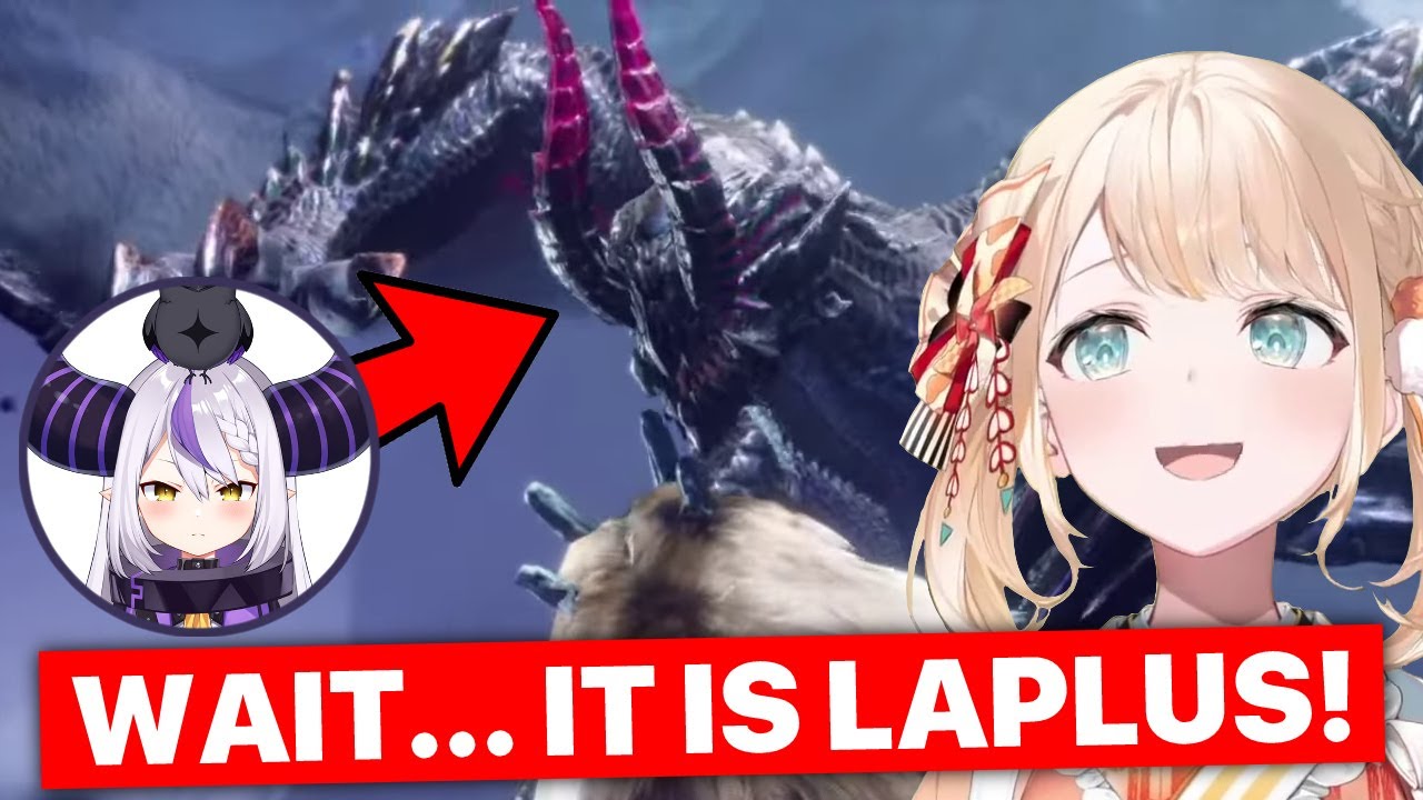 Eh?! That Monster Is Laplus?! (Kazama Iroha / Hololive) [Eng Subs]