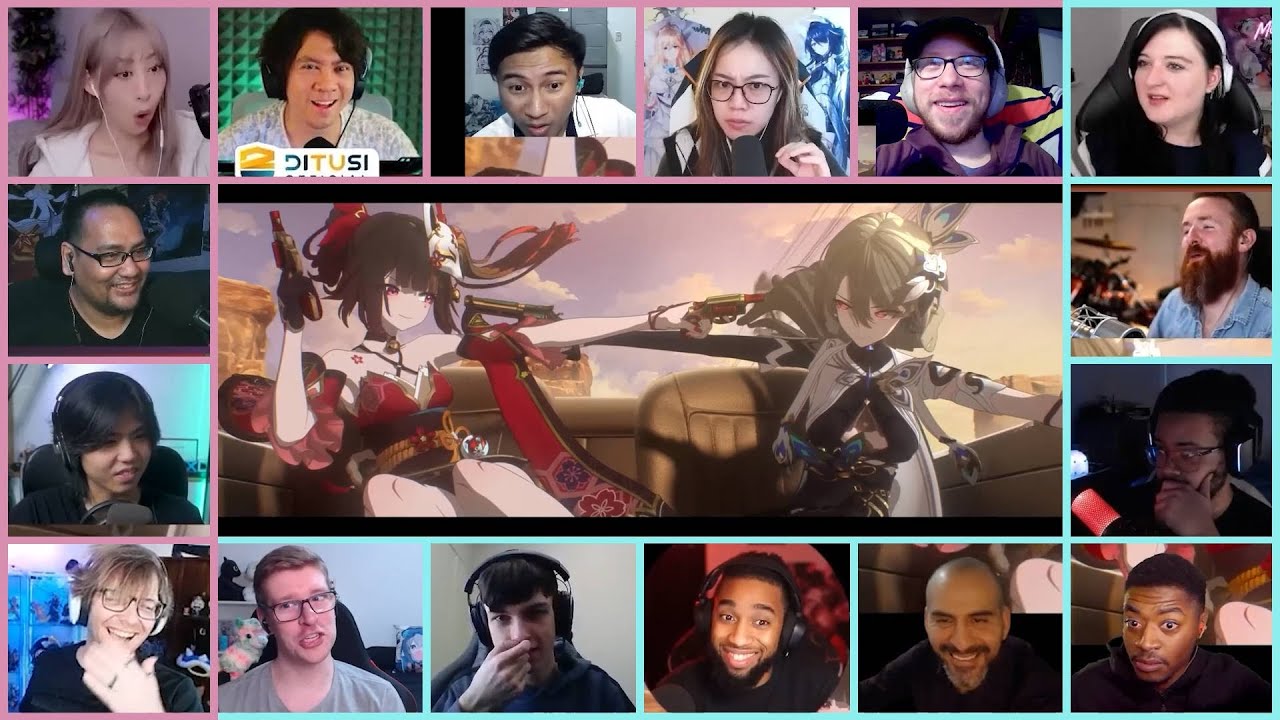 「16」Honkai Impact 3rd x Honkai: Star Rail Crossover Concept Trailer &mdash; Confrontation Reaction Mashup