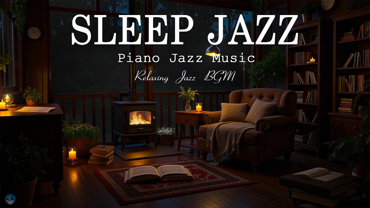 Sleep Jazz - Smooth Relaxing Late Jazz Night Piano Music & Delicate Jazz Tunes for Sleeping Better