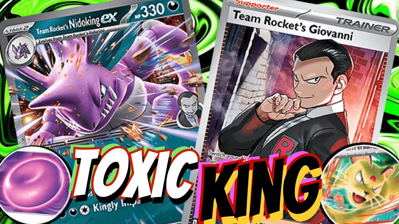 Бывший игрок Nidoking портит формат! ☠️👑 Вместе с Джованни и Мункидори из Team Rocket. Заклятые с...