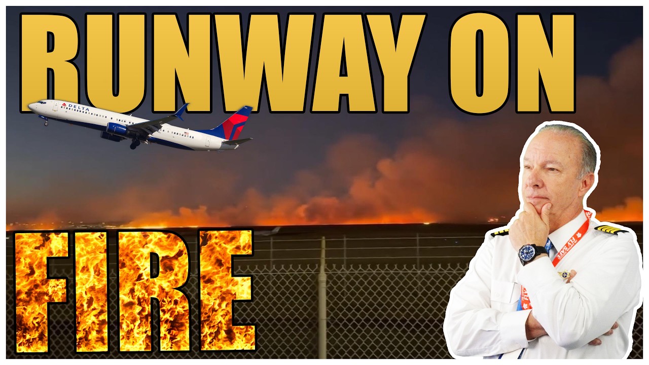 Delta 1067 &mdash; Grass Fire at Savannah Airport | Captain Steeeve