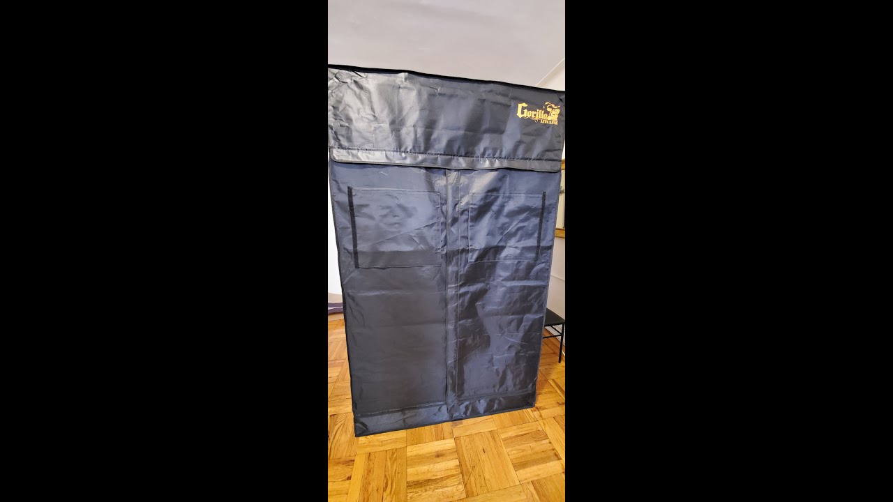 Gorilla Grow Tent Review - Features, Quality, Opinion - 2x4 foot model