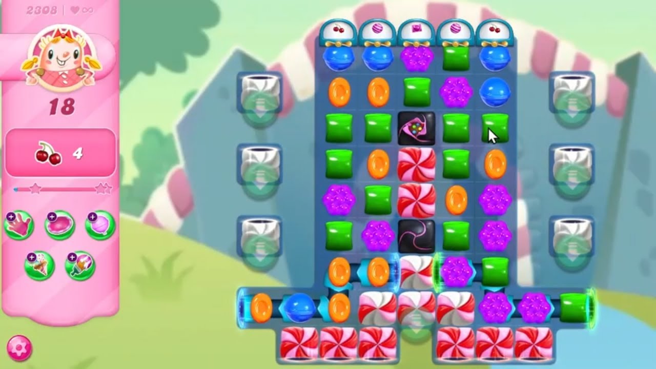 Candy Crush Saga LEVEL 2308 NO BOOSTERS (new version)