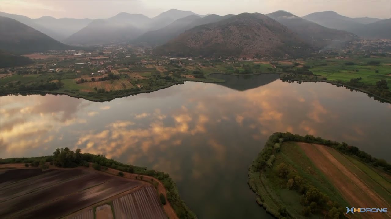 LAGO DI FONDI (LT) visto dal drone: 90 secondi di pura emozione