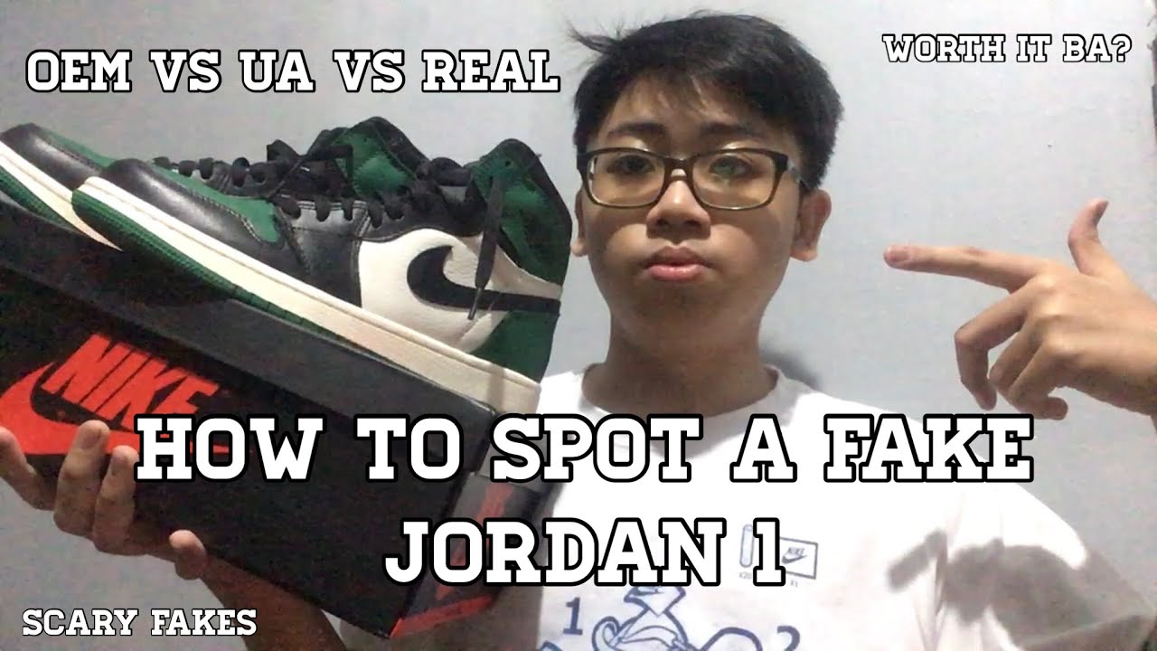 JORDAN 1 PINE GREEN (2018) “UNAUTHORIZED AUTHENTIC PAIR” REVIEW