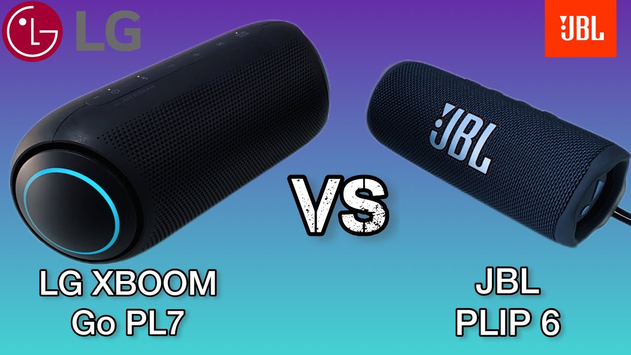 LG XBOOM Go PL7 vs JBL FLIP6  COMPARATIVO DE SOM, qual é a melhor?
