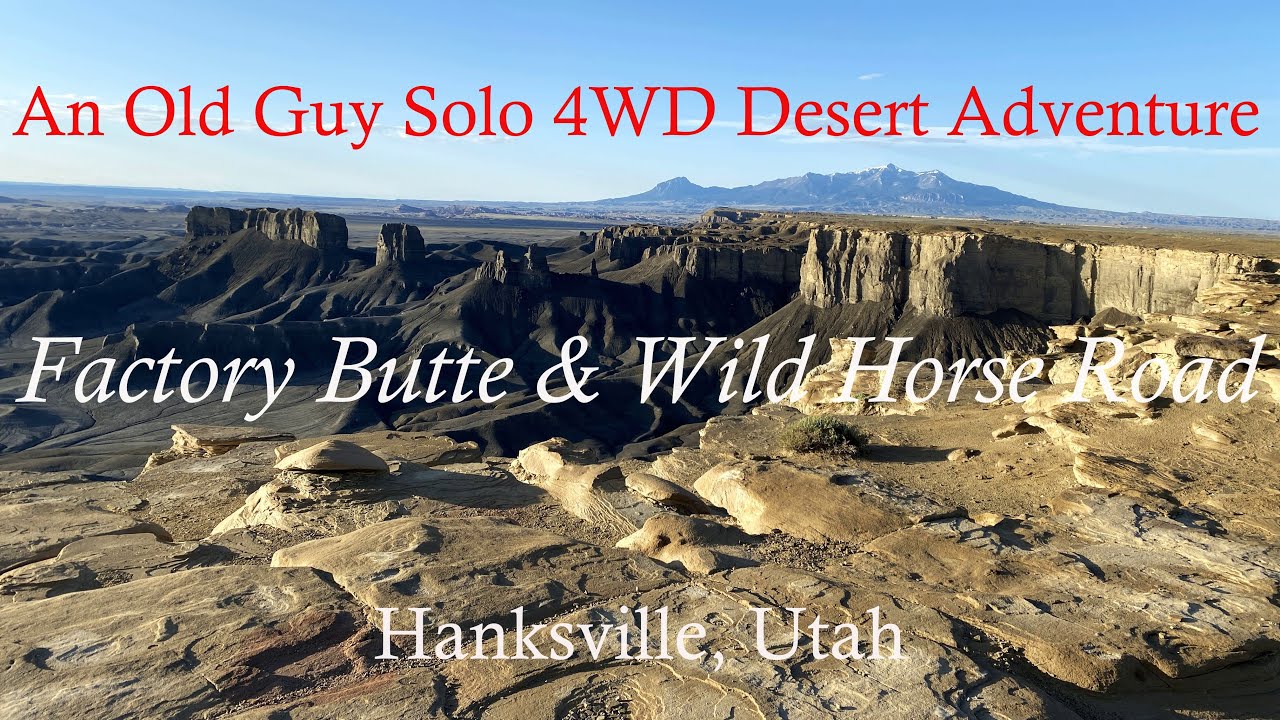 Factory Butte & Wild Horse Road
