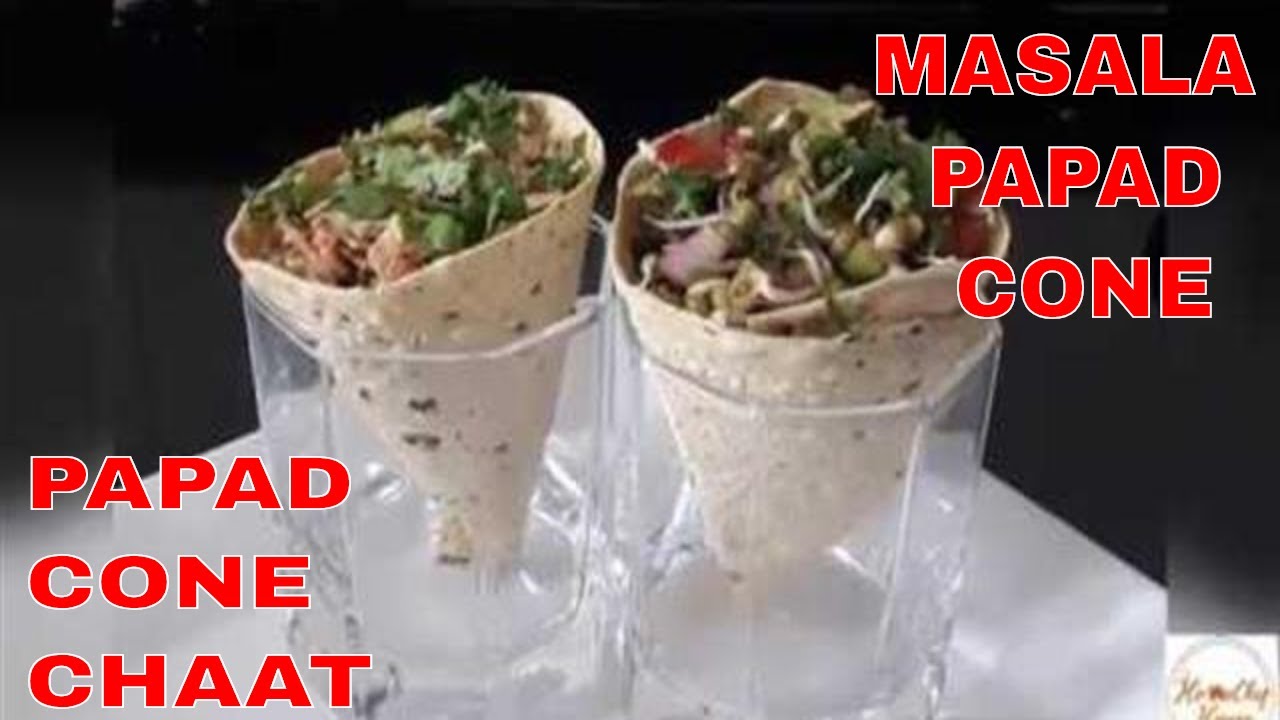 PAPAD CONE CHAAT