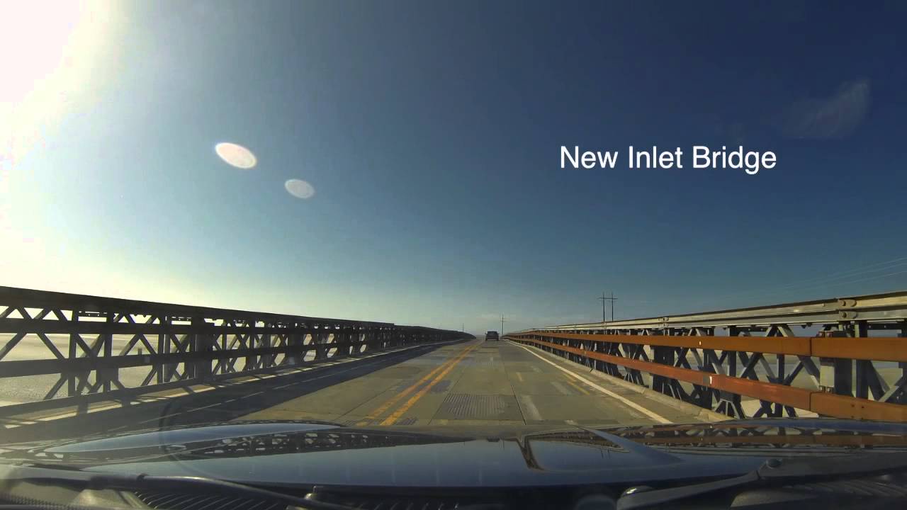 Drive From Nags Head, NC To Avon, NC In 2 Minutes - OBX Timelapse - Hatteras