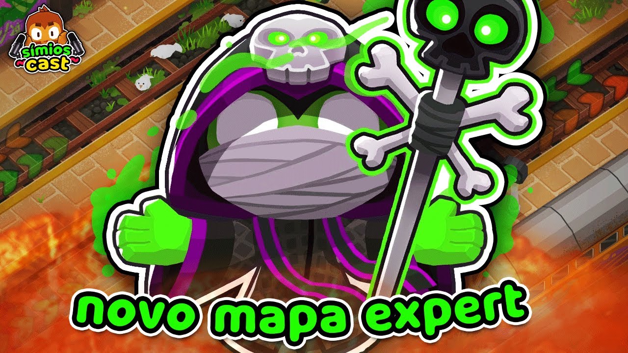 Mapa novo EXPERT jogado por especialistas com aquele papo RUIM DE SEMPRE no bloons 🤠👍