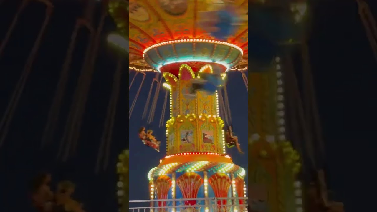 I&rsquo;m Swinging On The Sea Swing #shorts #santacruzboardwalk #seaswing #amusementride