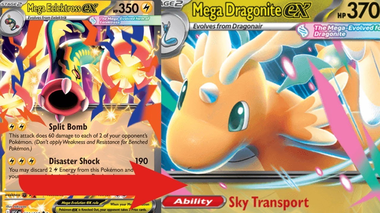 🐲Mega DRAGONITE 🥀EELEKTROSS⚡ COMBO♻️ Pokemon TCG Live Standard