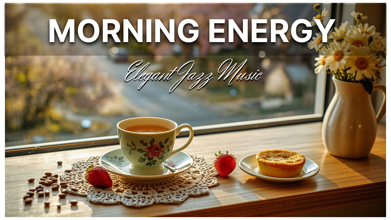 Morning Coffee Jazz ☕ Smooth Bossa Nova & Soft Jazz Music for Relaxing, Work & Study