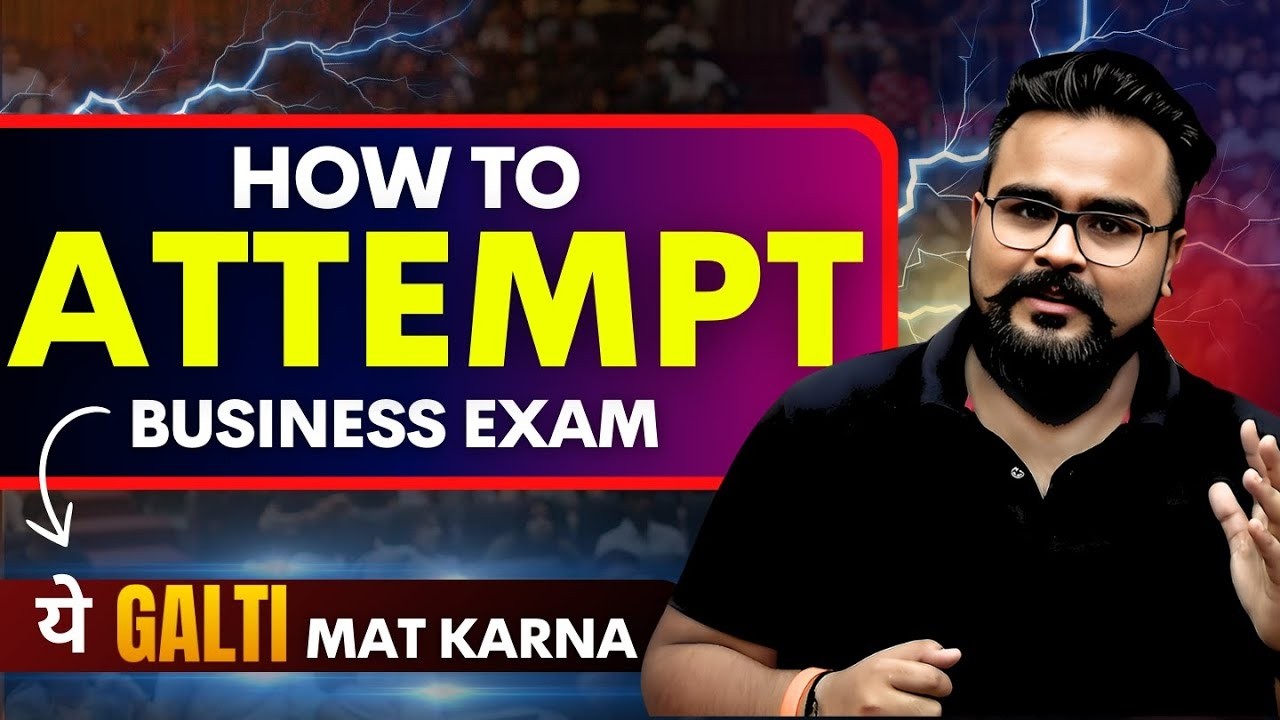 How to Attempt Business Studies Exam? ✅ Class 12 Board Exam 2026 Strategy