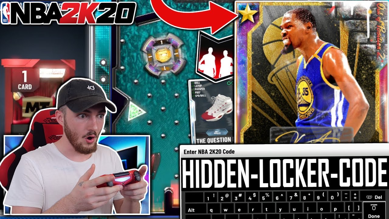 NEW *HIDDEN* LOCKER CODE 2K20 + HIDDEN *G.O.A.T* KEVIN DURANT GAMEPLAY! (NBA 2K20 MYTEAM)