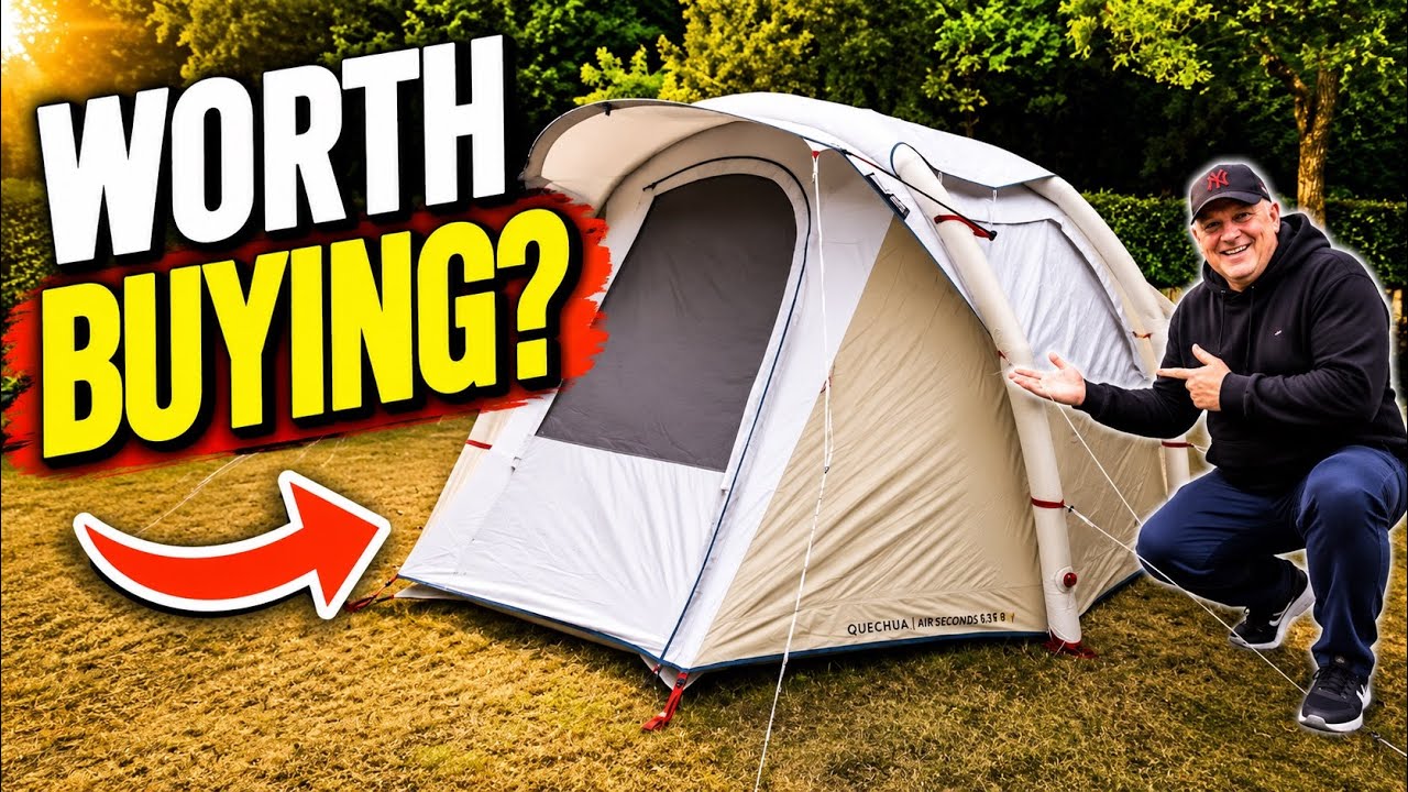 Should You Buy This Decathlon Quechua Air Seconds 4.1 Fresh & Black 4 Person Tent?