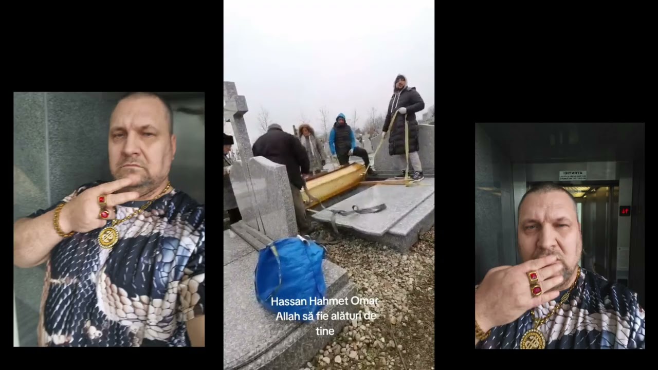 A murit bătrân lui Hassan,și dupa a început ploaia tare.  Hassan 
