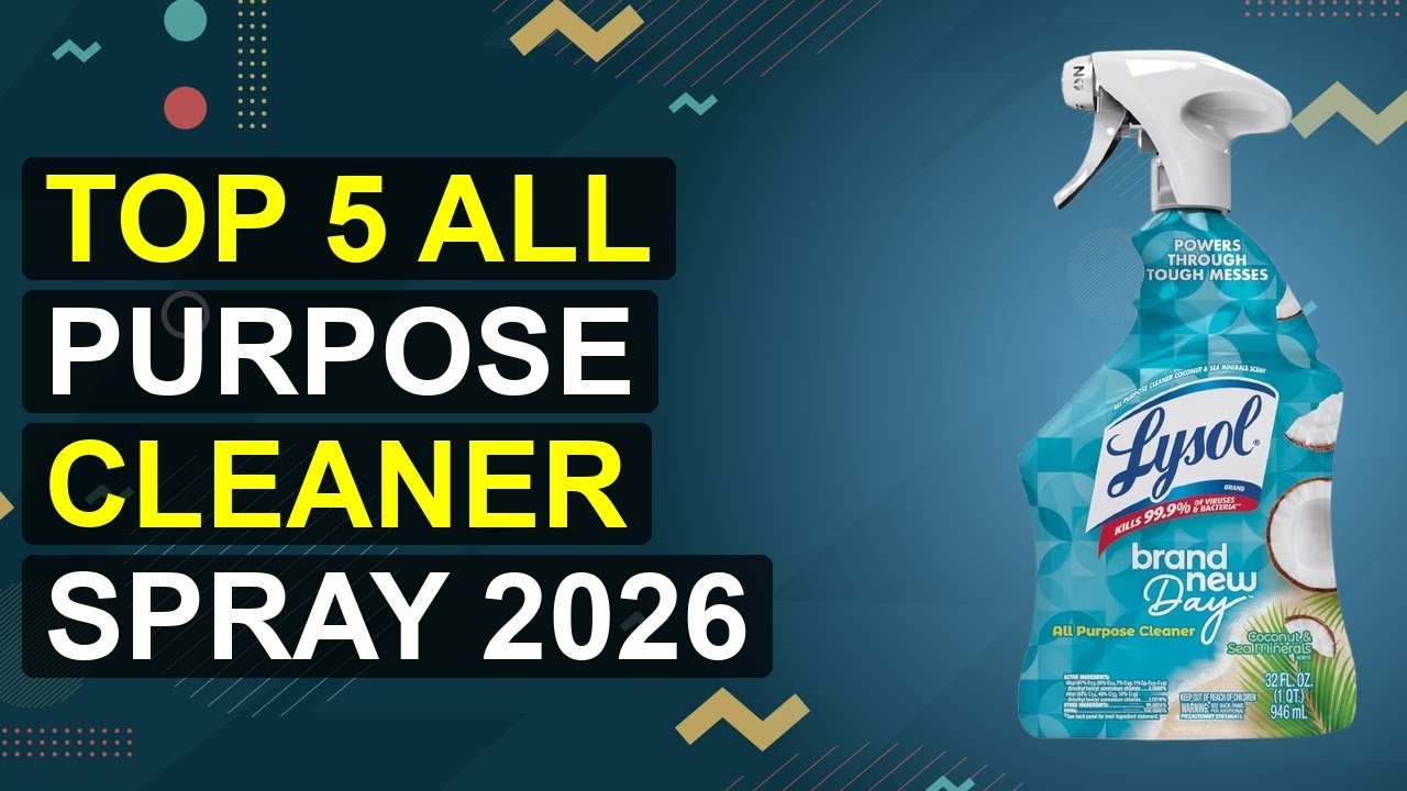 Top 5 All Purpose Cleaner Spray 2026 | 2026 All Purpose Cleaner Spray