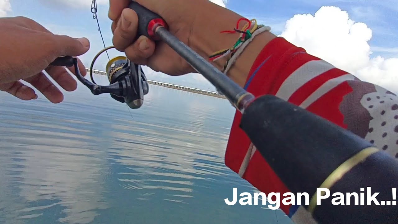 Ikan sebanyak ini gak ada yang mancing.. 