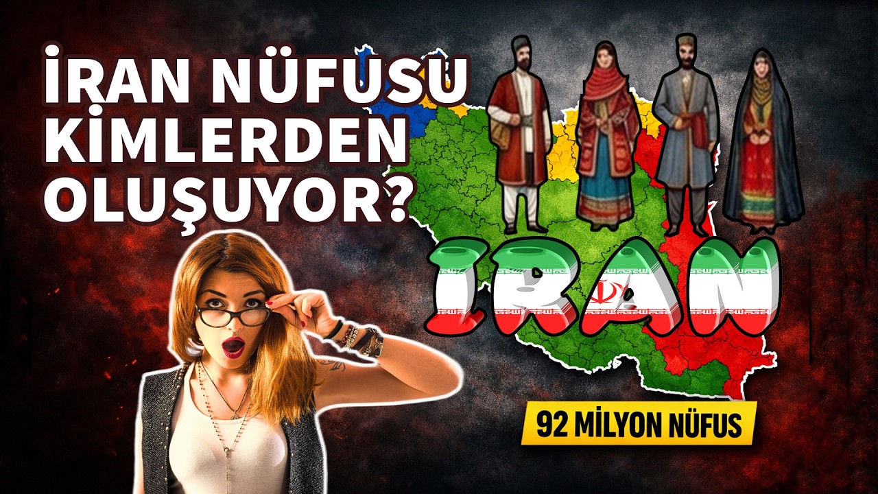 İran Tek Bir Millet Değil! Nüfus Dağılımı Şaşırtıyor.