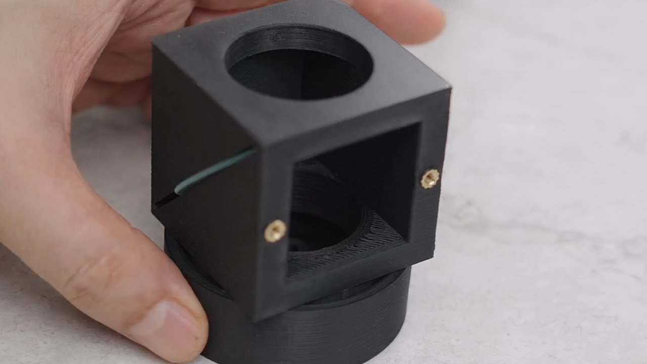 3D Printed Co-Axial Lighting Setup For Coin Photography