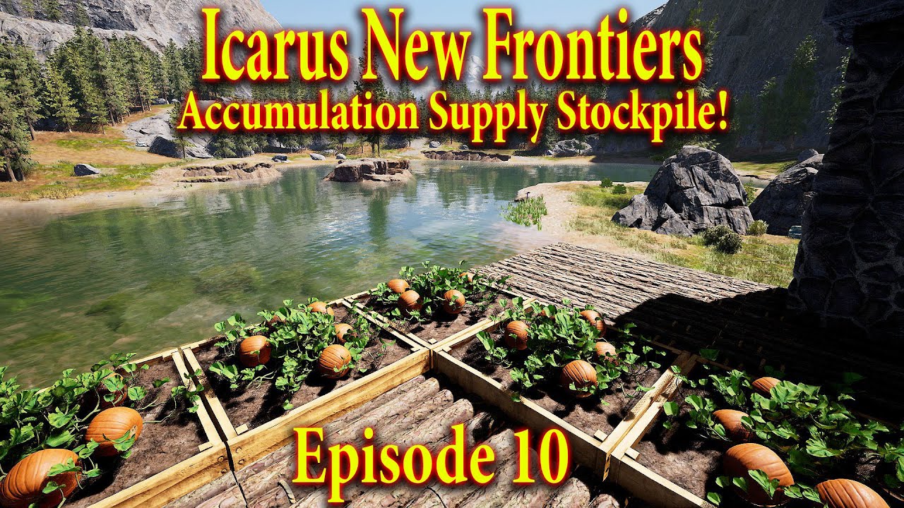 Icarus New Frontiers | Episode 10 | Accumulation Supply Stockpile