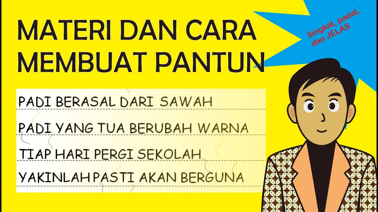 Cara membuat pantun