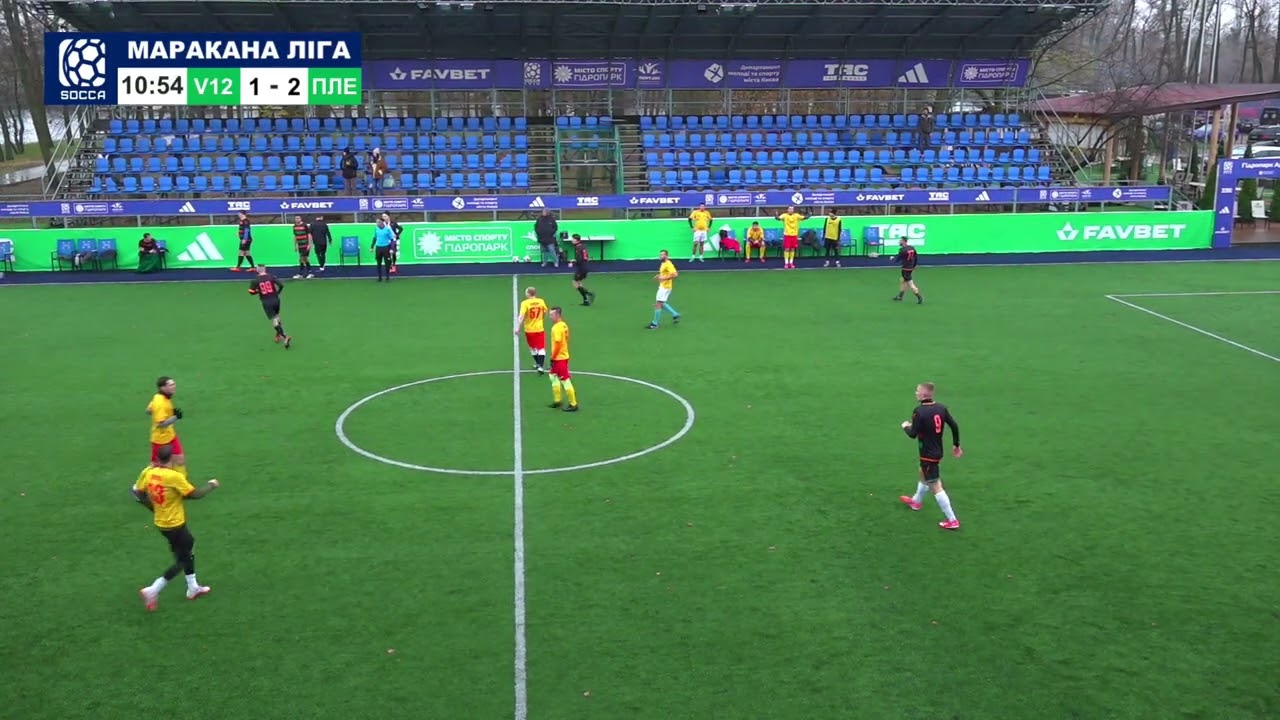 Матч повністю І V12 3-3 ПЛЕСО І ЧЕМПІОНАТ SOCCA 6x6 2025, ПЕРША ЛІГА