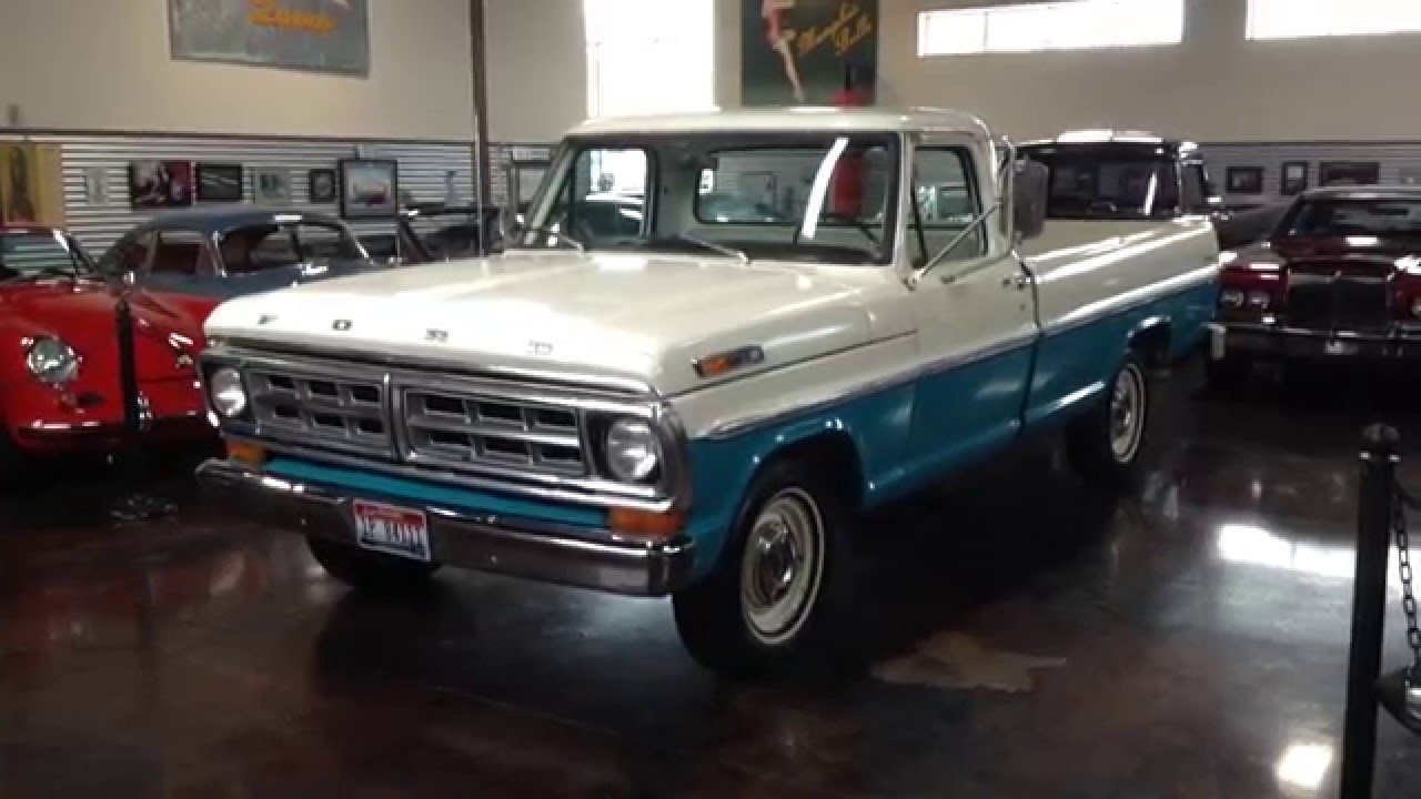 Walkaround: 1971 Ford F100 SOLD at the Sun Valley Auto Club
