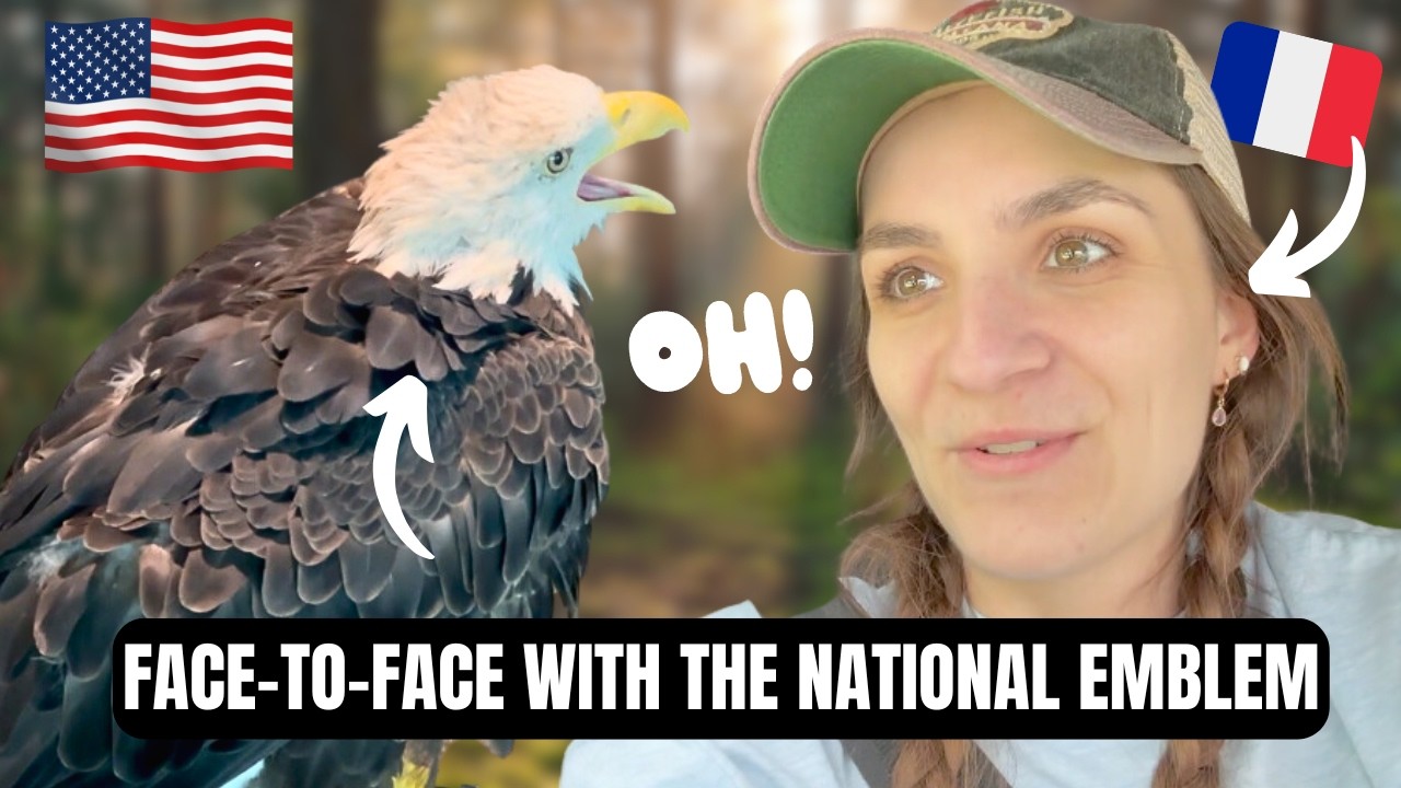 A French Girl in the USA: Face-to-face with the National Emblem | Eagle Center, Niagara Cave & More🦅