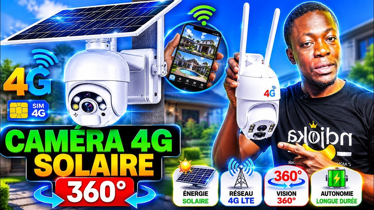 Comment Configurer Et Installer Une Caméra 4G Solaire PTZ Autonome