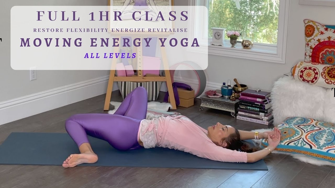 Yoga Class - 1 Hour | Sonia Doubell - MOVING ENERGY YOGA