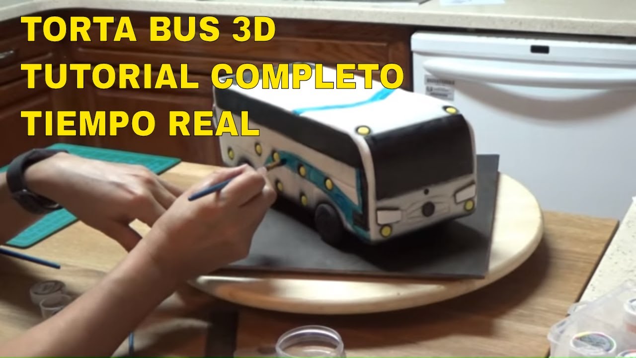 BUS TORTA 3D - TIEMPO REAL