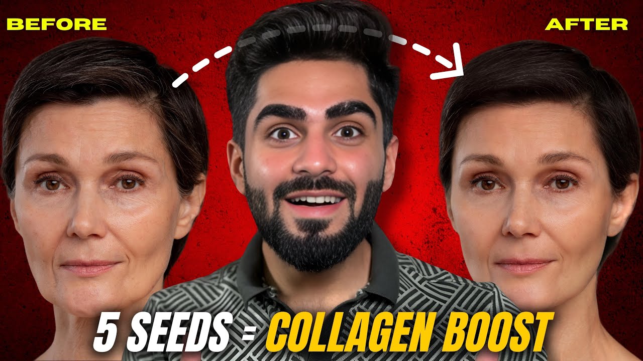5 Seeds That Boost Collagen (Naturally) ✨ Anti-Aging & Glowing Skin. 😳