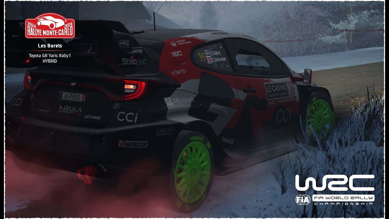 #99 Toyota GR Yaris Rally1 2026 - Oliver Solberg | Elliott Edmondson - Monte Carlo Rallye 2026