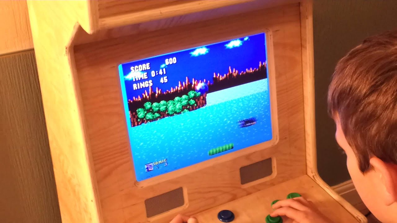 Mini Megadrive Arcade controls Test