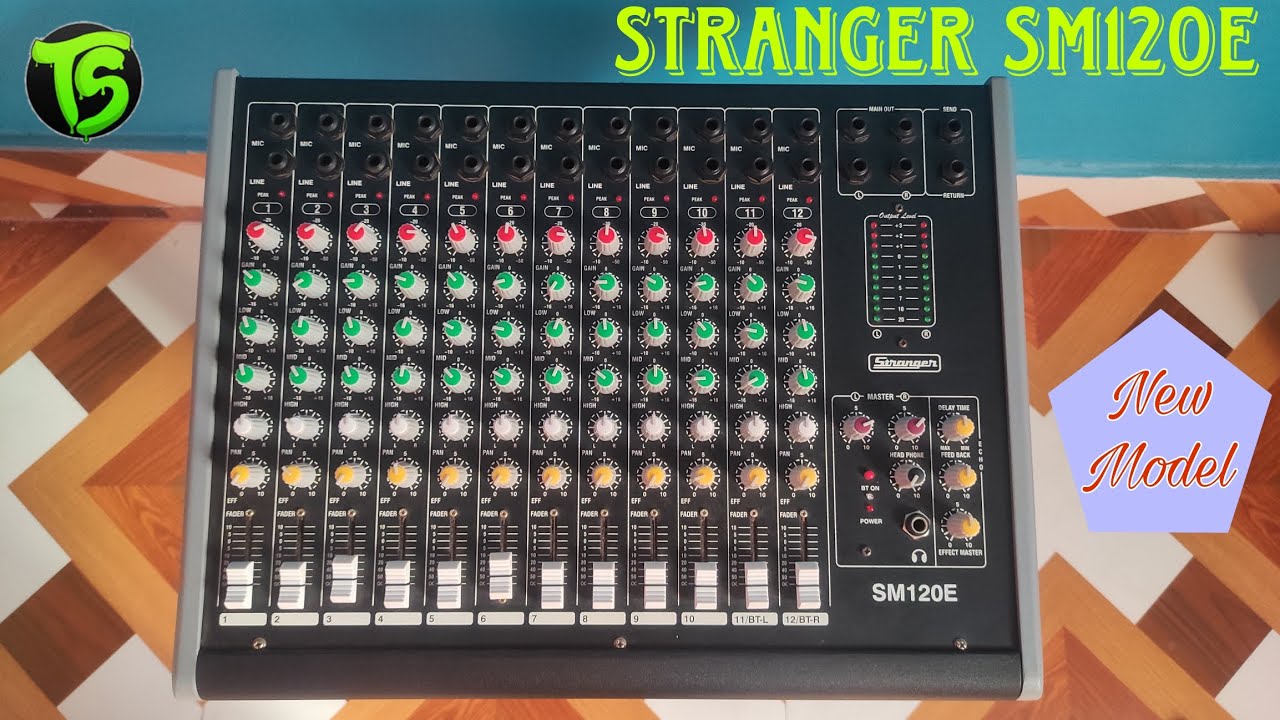 Stranger SM120E New Audio Mixer Review in #Hindi/स्ट्रेंजर का नया मॉडल ऑडियो मिक्सर SM120E