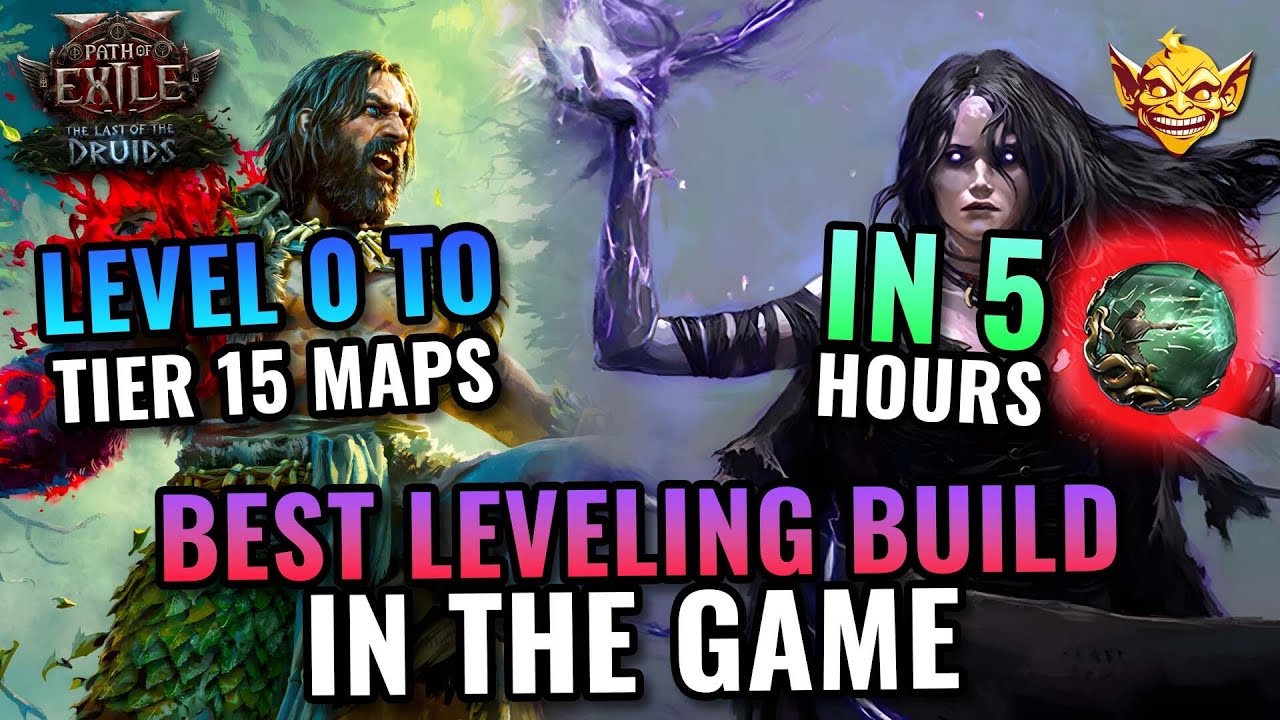 LVL1 to T15 in 5 hours - STRONGEST LEVELING BUILD - Path of Exile 2 0.4 Last of the Druids