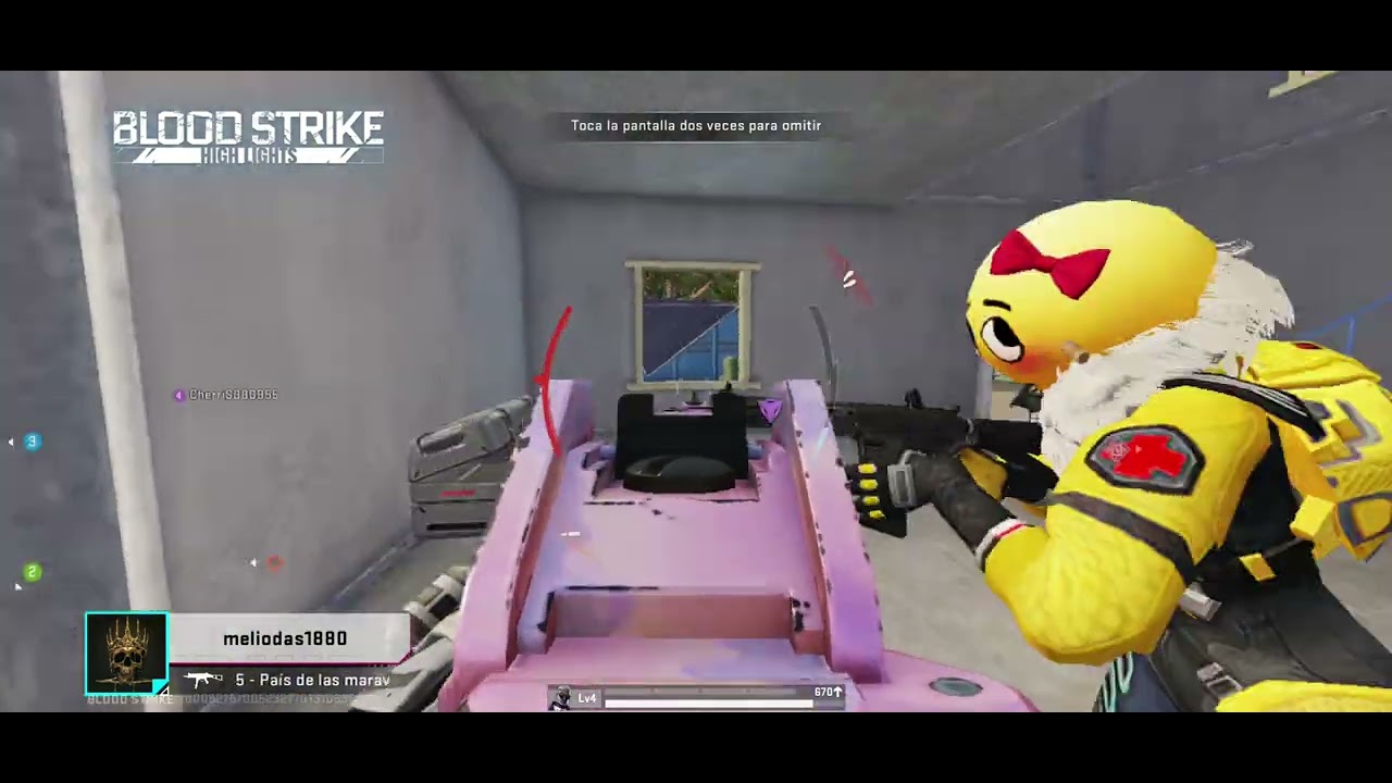 Una partida relajada #bloodstrike 
