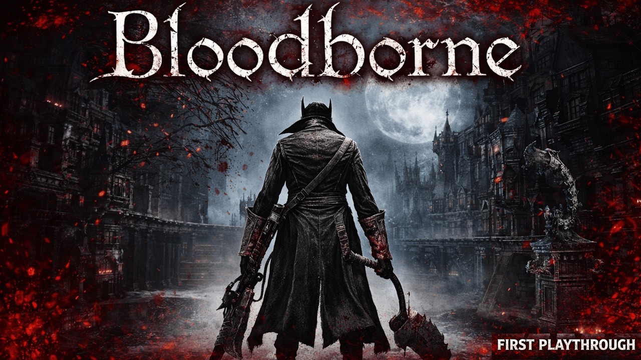 Bloodborne Day 3 | BIG BONK vs Darkbeast Paarl (First Playthrough)